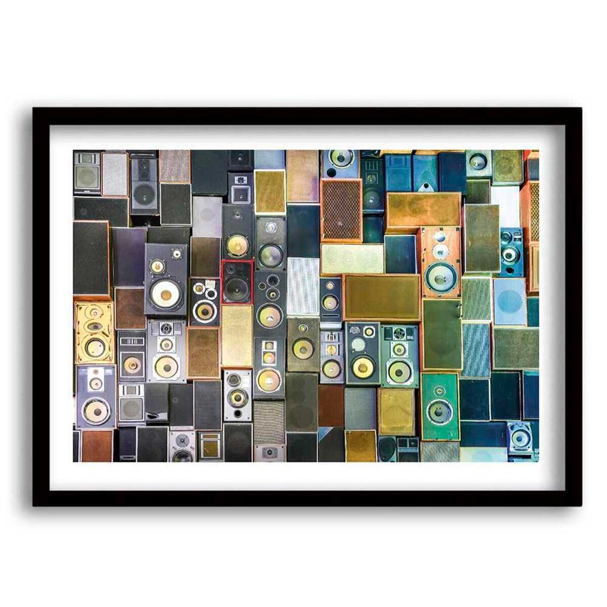 Cuadro Decorativo Retela Speakers 40 x 30 cm