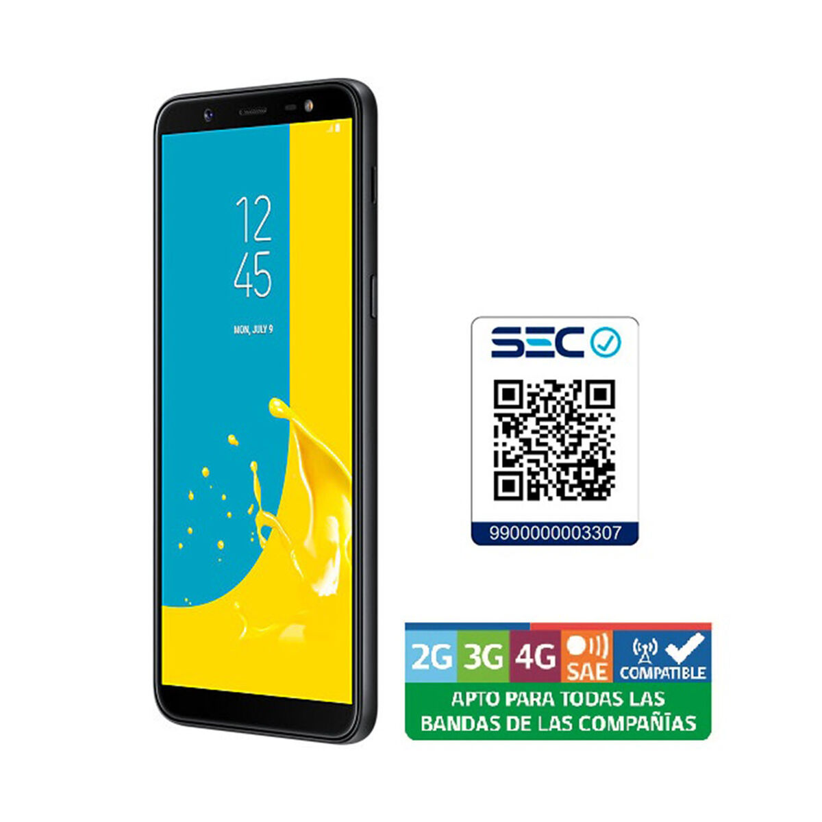 Celular Samsung Galaxy J8 6.0" Negro Claro