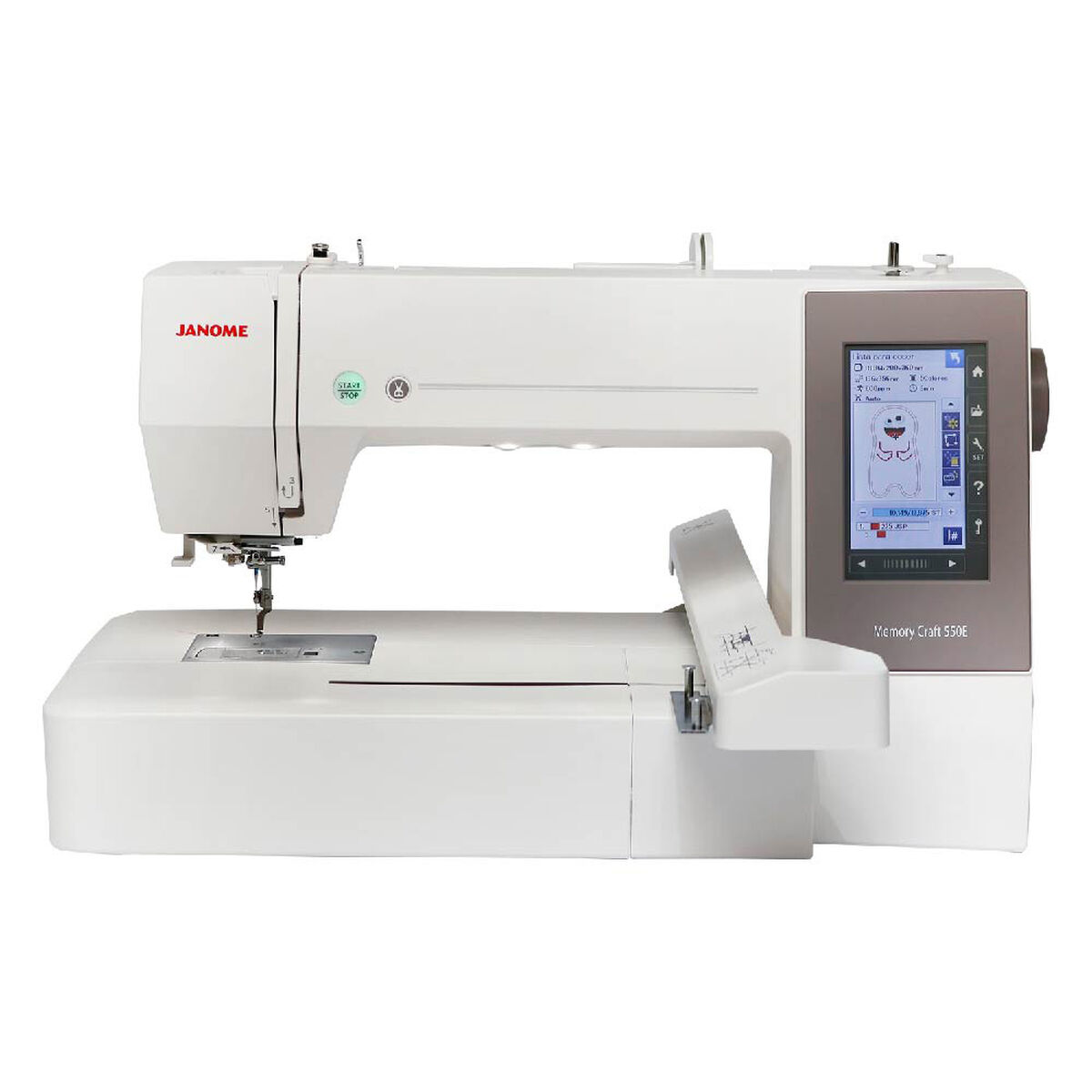 Máquina Bordadora Janome MC550E