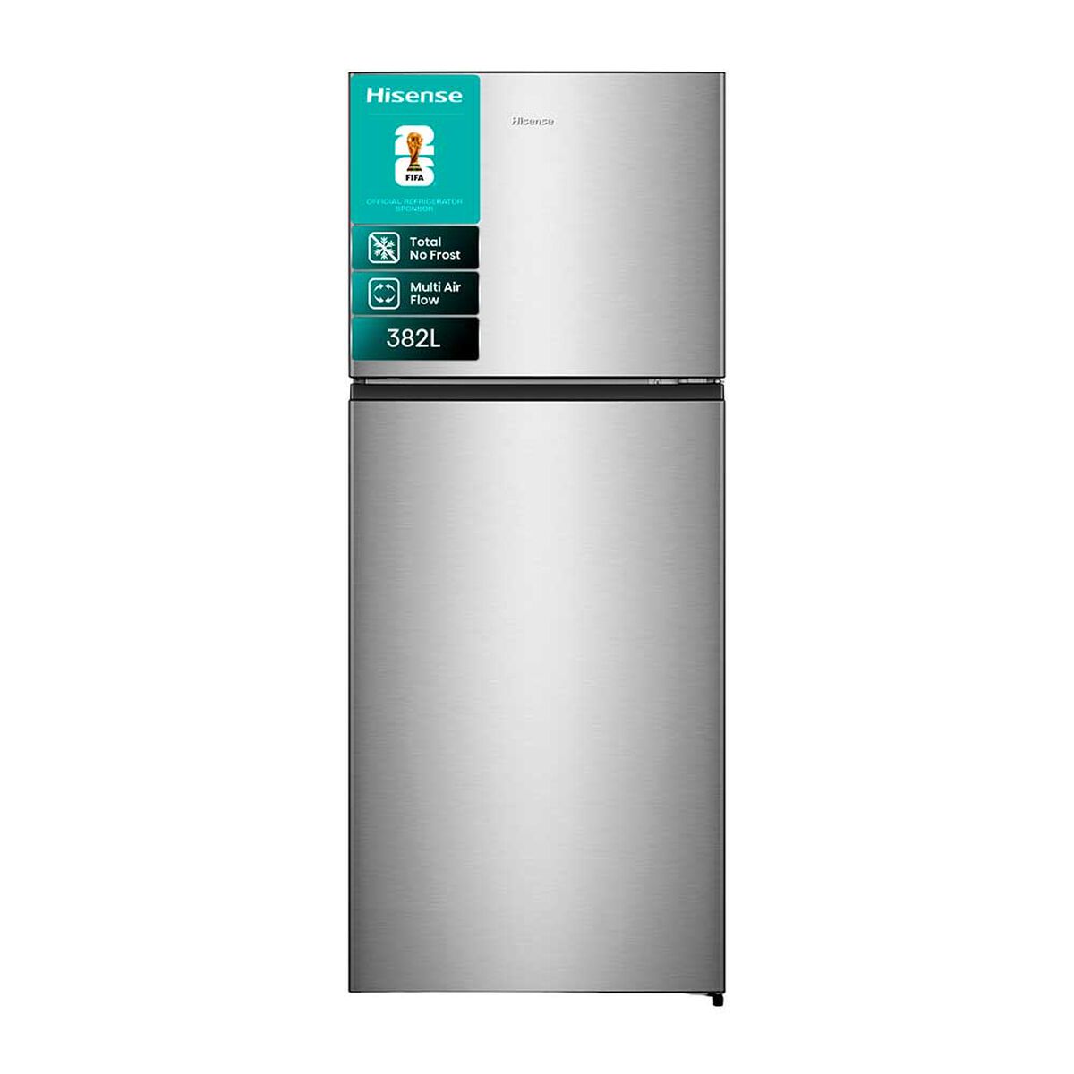 Refrigerador Hisense RT488N4ASU1 Top Mount 382 L Inox