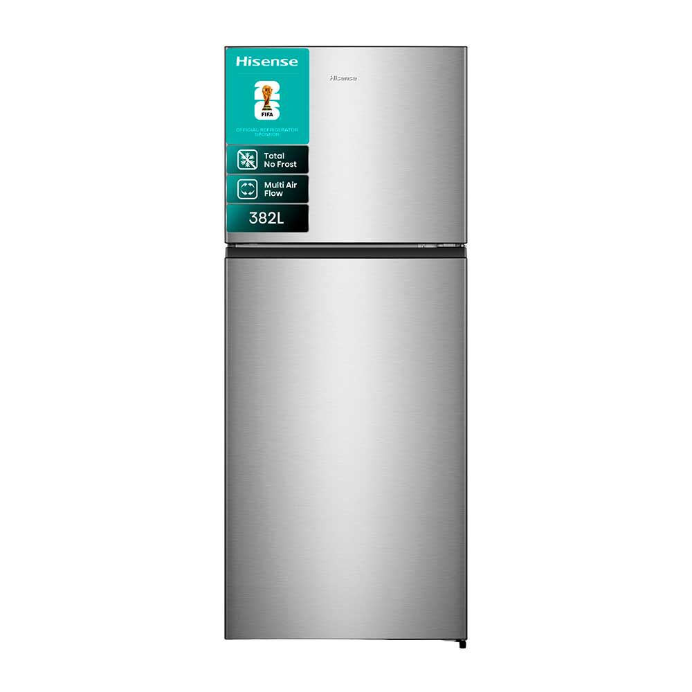 Refrigerador Hisense RT488N4ASU1 Top Mount 382 L Inox