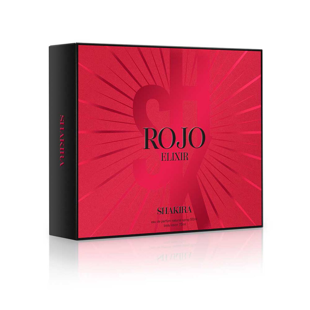 Set Shakira Mujer Rojo Elixir Eau de Parfum 50 ml + Loci&oacute;n Corporal 75 ml