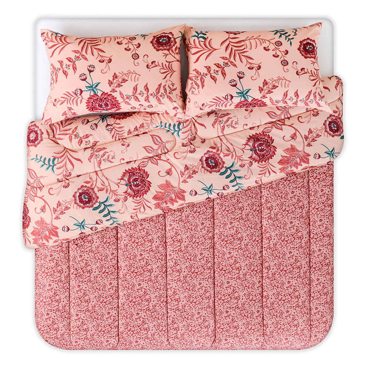 Plum&oacute;n American Family Nila 1,5 Plazas Rosa