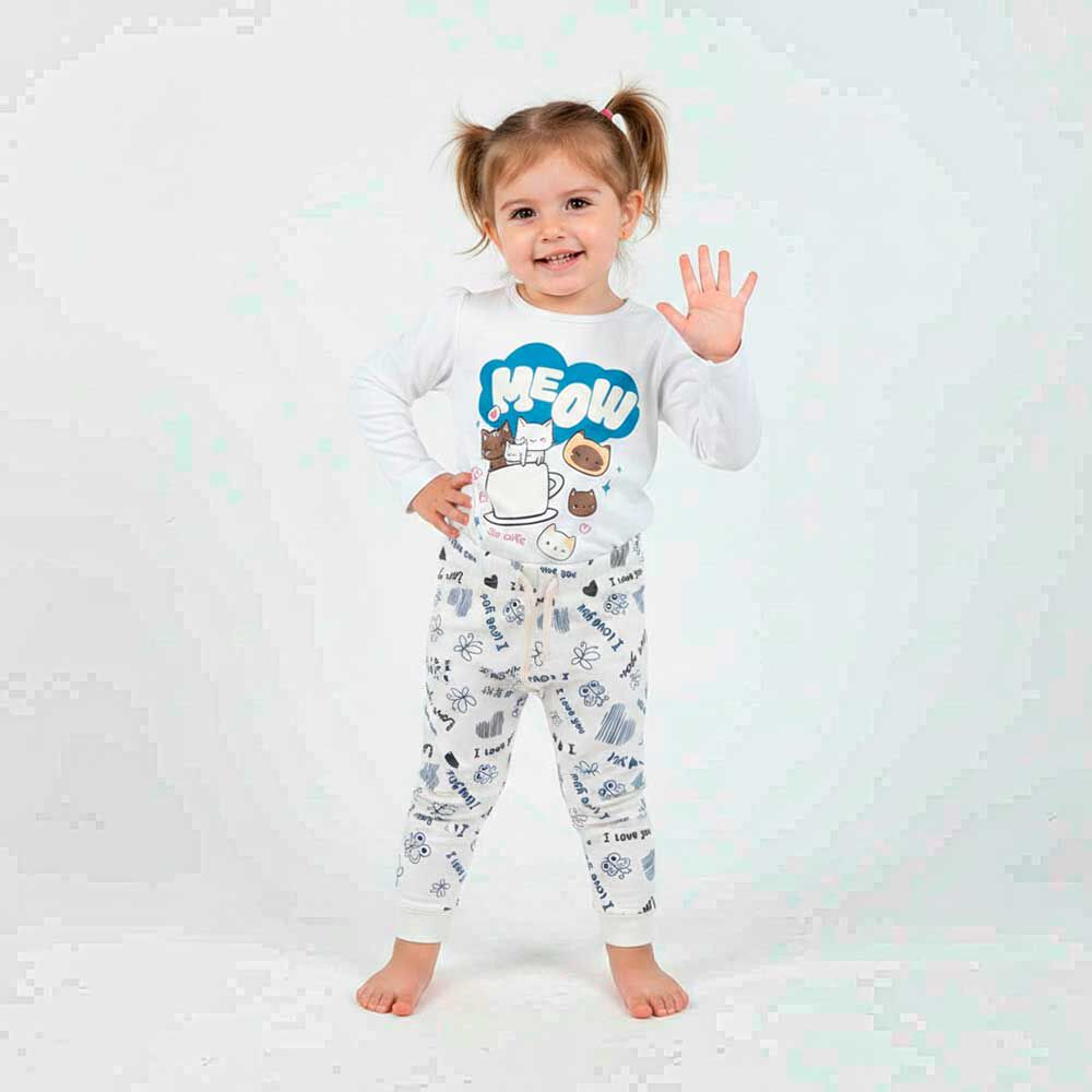 Polera Manga Larga de Algodón Bebé Chess Baby
