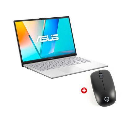 Combo Notebook Asus Vivobook Go 15 Ryzen 5 8 GB 512 GB SSD 15,6" + Mouse Inal&aacute;mbrico Bluetooth Kioto KTCOO2N
