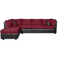 Seccional Black Factory Donato 3 Cuerpos Burdeo