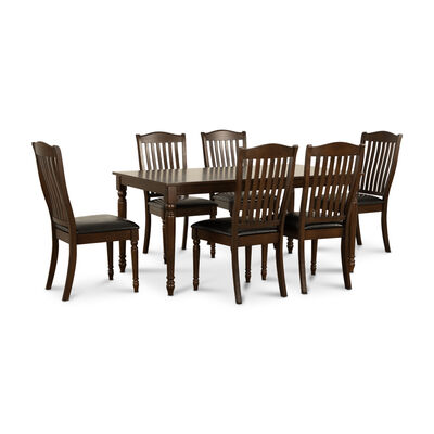 Juego de Comedor CIC Dallas 6 Sillas Chocolate