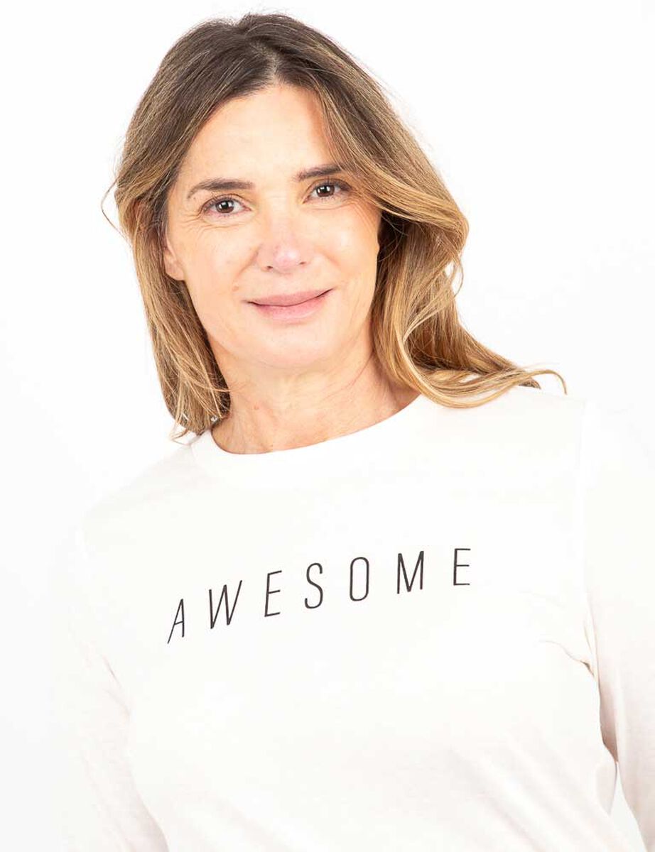 Polera Manga Larga Mujer Portman Club