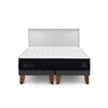 Cama Europea CIC Base Dividida 2 Plazas Súper Premium + Respaldo Miro Alpino