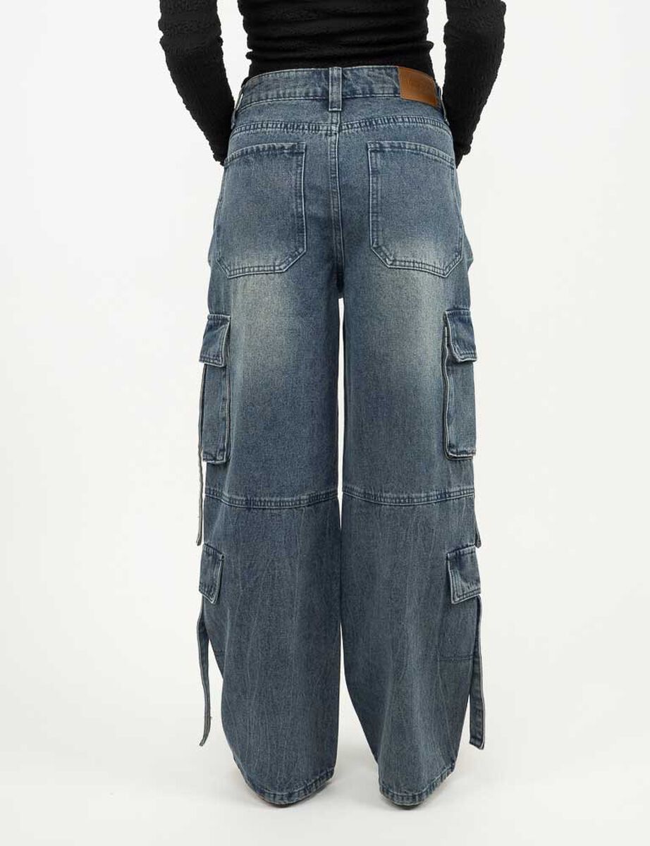 Jeans Cargo Mujer Icono
