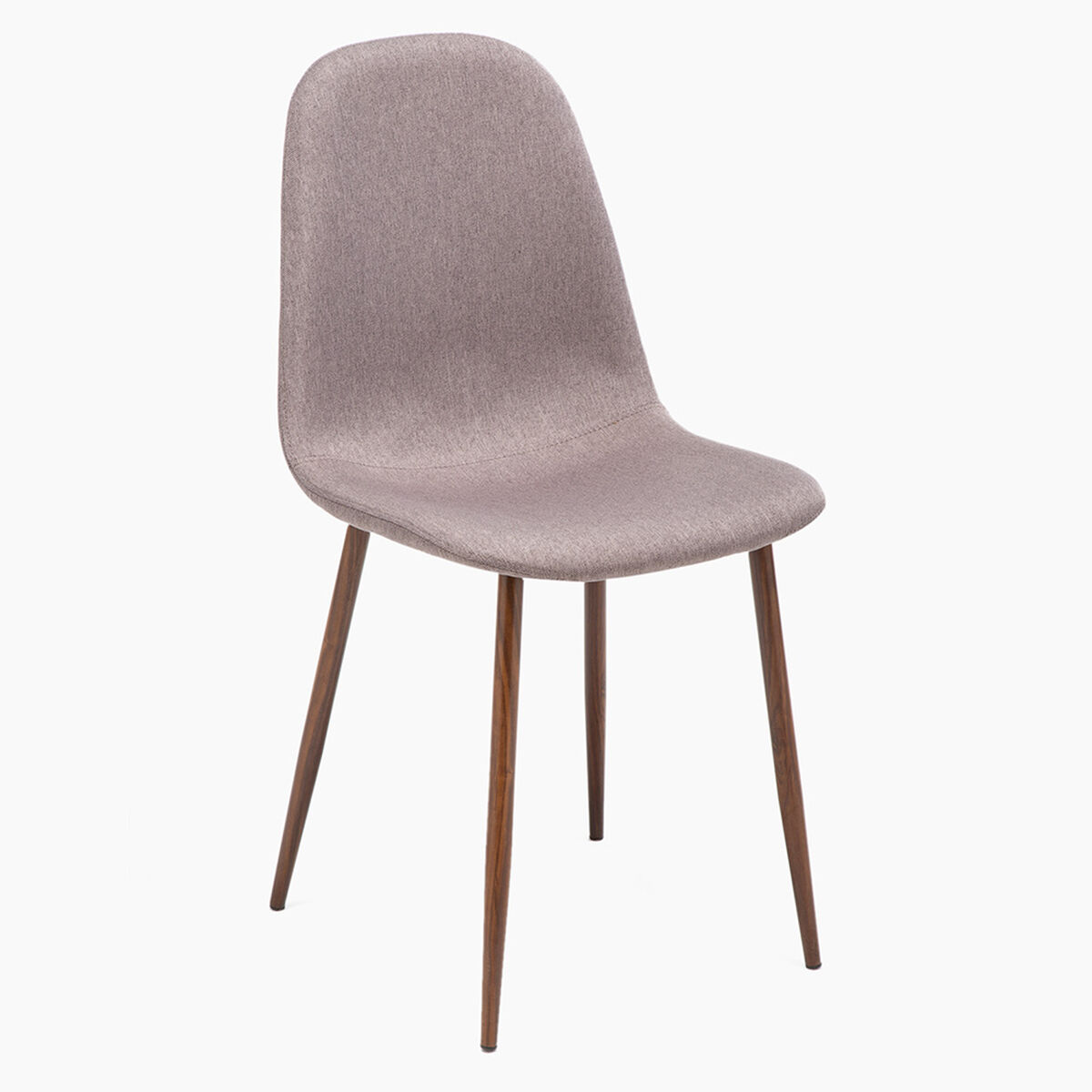Juego de Comedor Spazzio Cross Nogal 6 Sillas