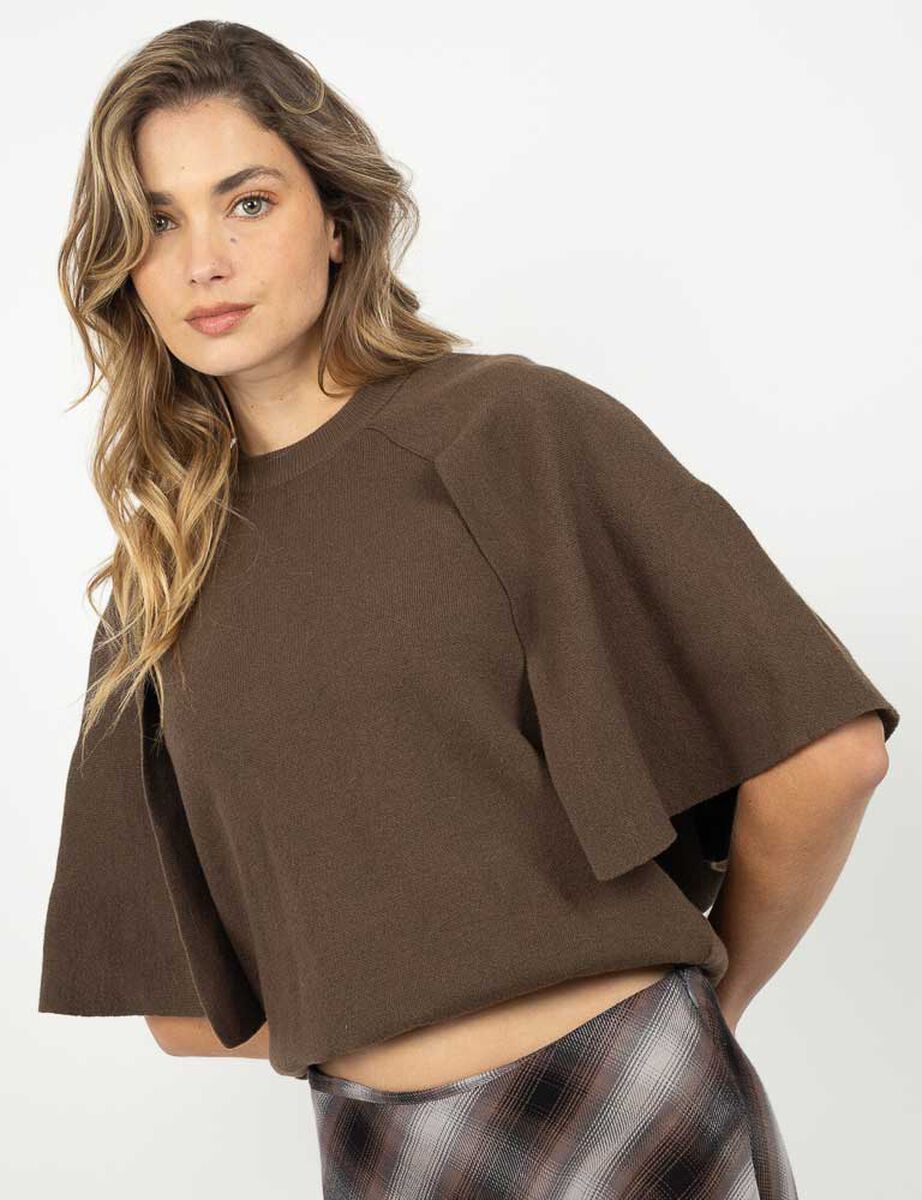 Sweater Manga 3/4 Mujer Zibel