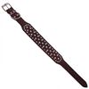 Collar Mascan Grueso con Diamantes Eco Cuero para Perro
