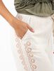 Pantalón Lino Recto Mujer Alma