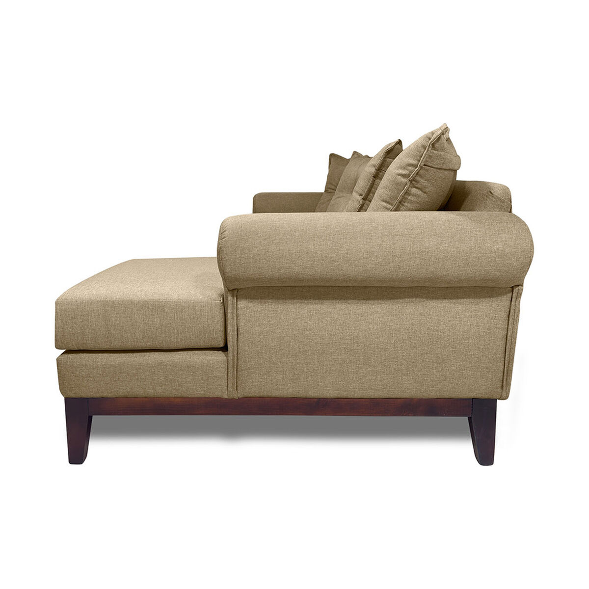 Seccional Derecho Living Factory Oklahoma 4 Cuerpos Beige