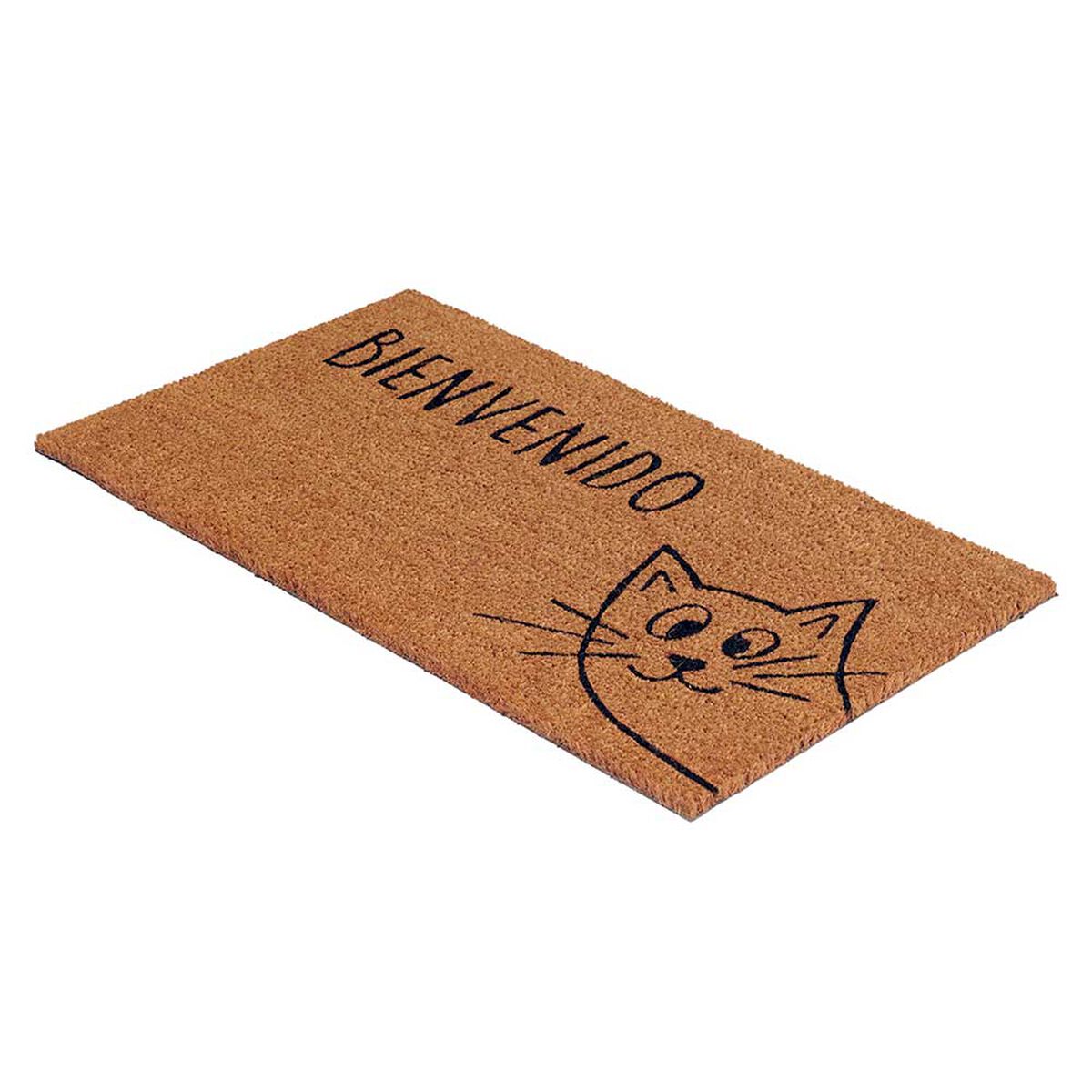 Limpiapi&eacute;s Idetex Coco Cat 40 x 60 cm Caf&eacute;