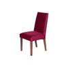Silla Latam Home Cadiz Tela Velvet Burdeo