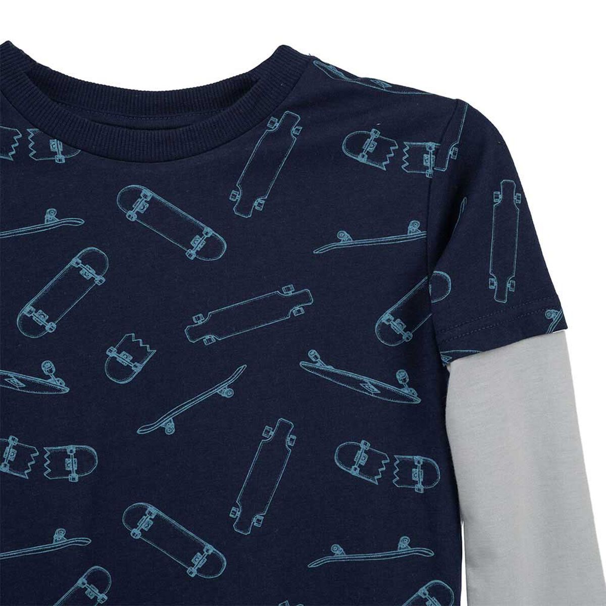 Polera Manga Larga Ni&ntilde;o Chess
