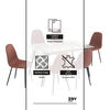 Juego de Comedor Zoy Home Creta 6 Sillas Café