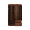 Closet Stanford 4 Puertas 2 Cajones Cerezo