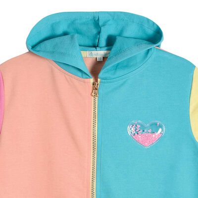 Imagen 2 del producto Polerón de Algodón Niña Exception Multicolor