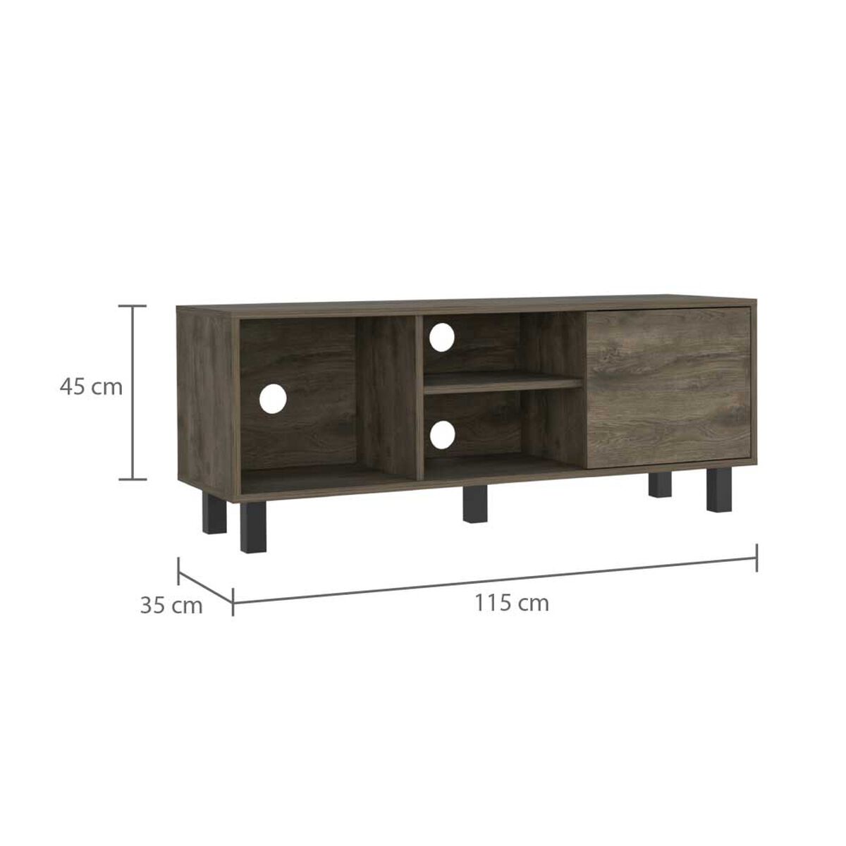 Rack TV TuHome Soho Hasta 45"