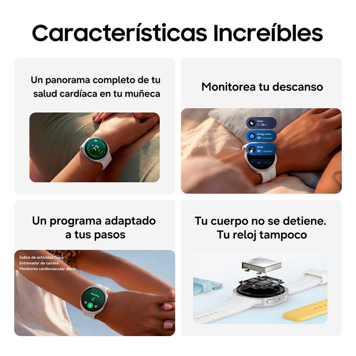 Smartwatch Samsung Galaxy Watch 9 44mm Silver