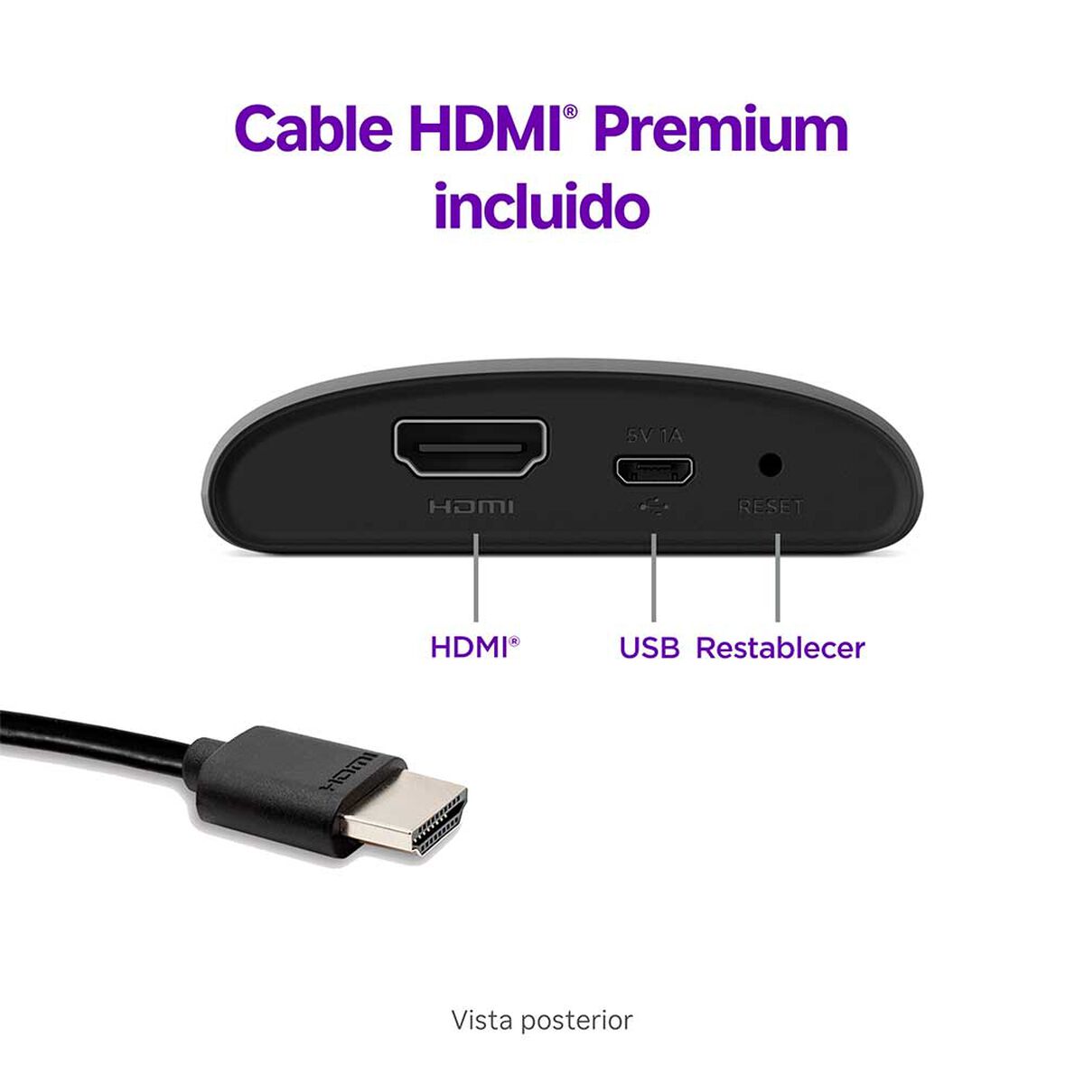 Reproductor Streaming Roku Express 4K