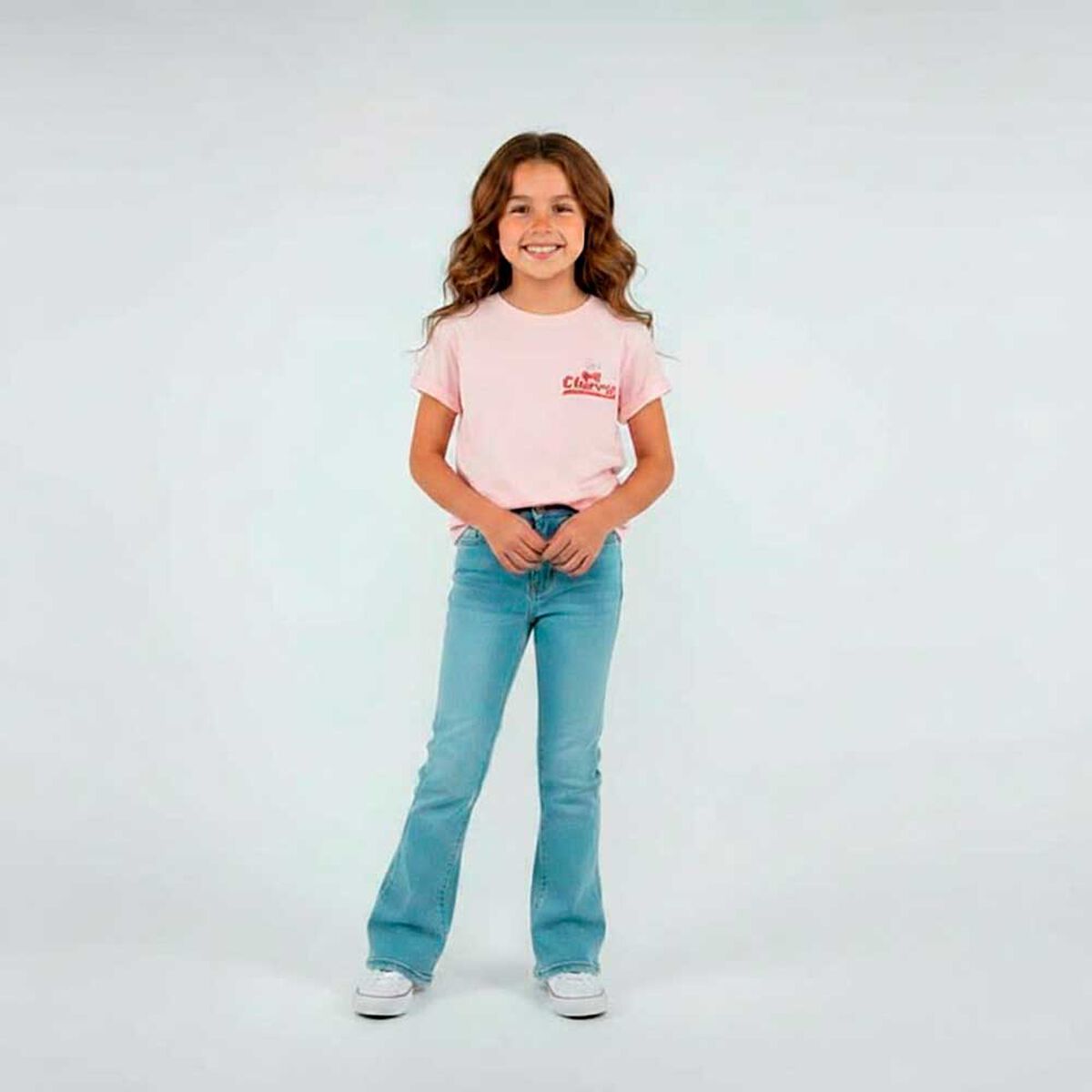 Jeans de Algod&oacute;n Ni&ntilde;a Chess