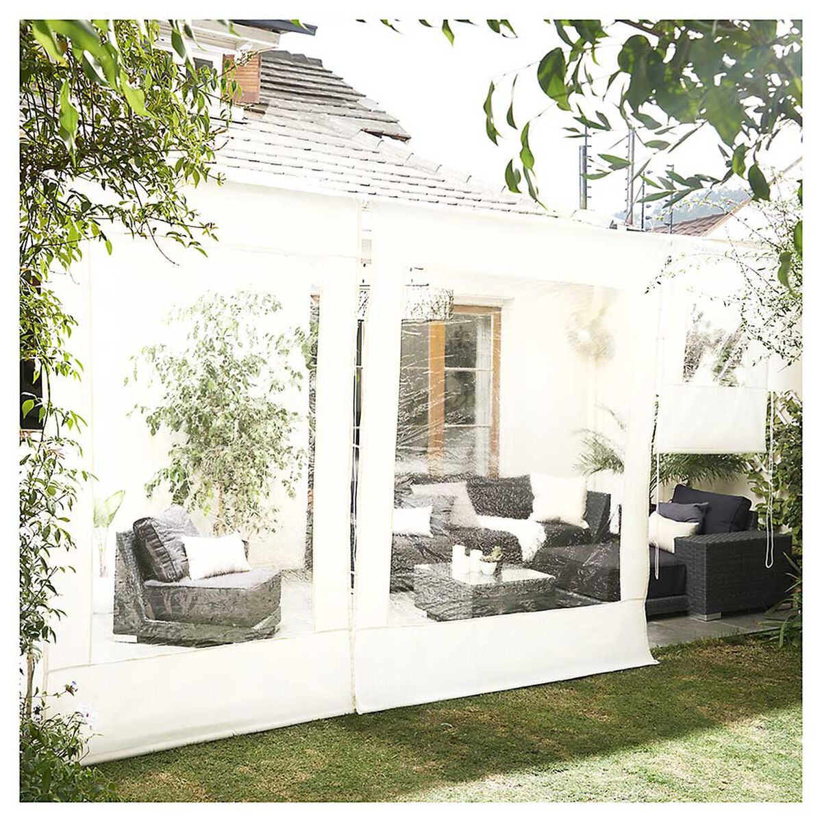 Roller Garden Garden Vincenzi R3096 Blanco 200 x 250 cm