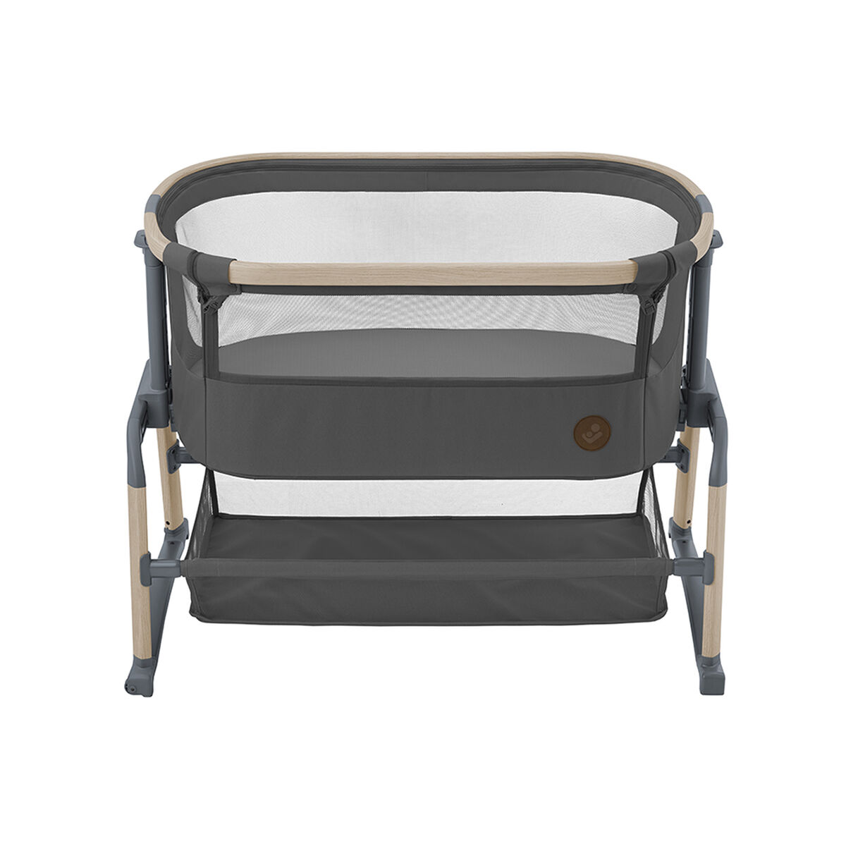 Cuna Colecho Lora Air Beyond Gris Oscuro Maxi Cosi