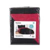 Quilt Microfibra Mashini 2 Plazas Bicolor Negro Rojo