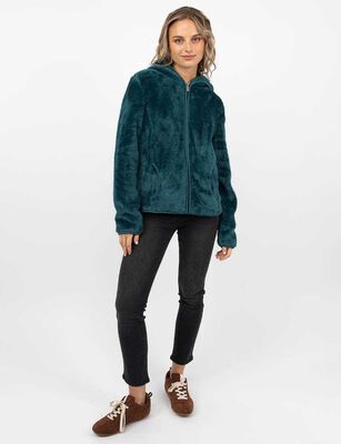 Imagen 2 del producto Polerón Mujer Icono Petroleo