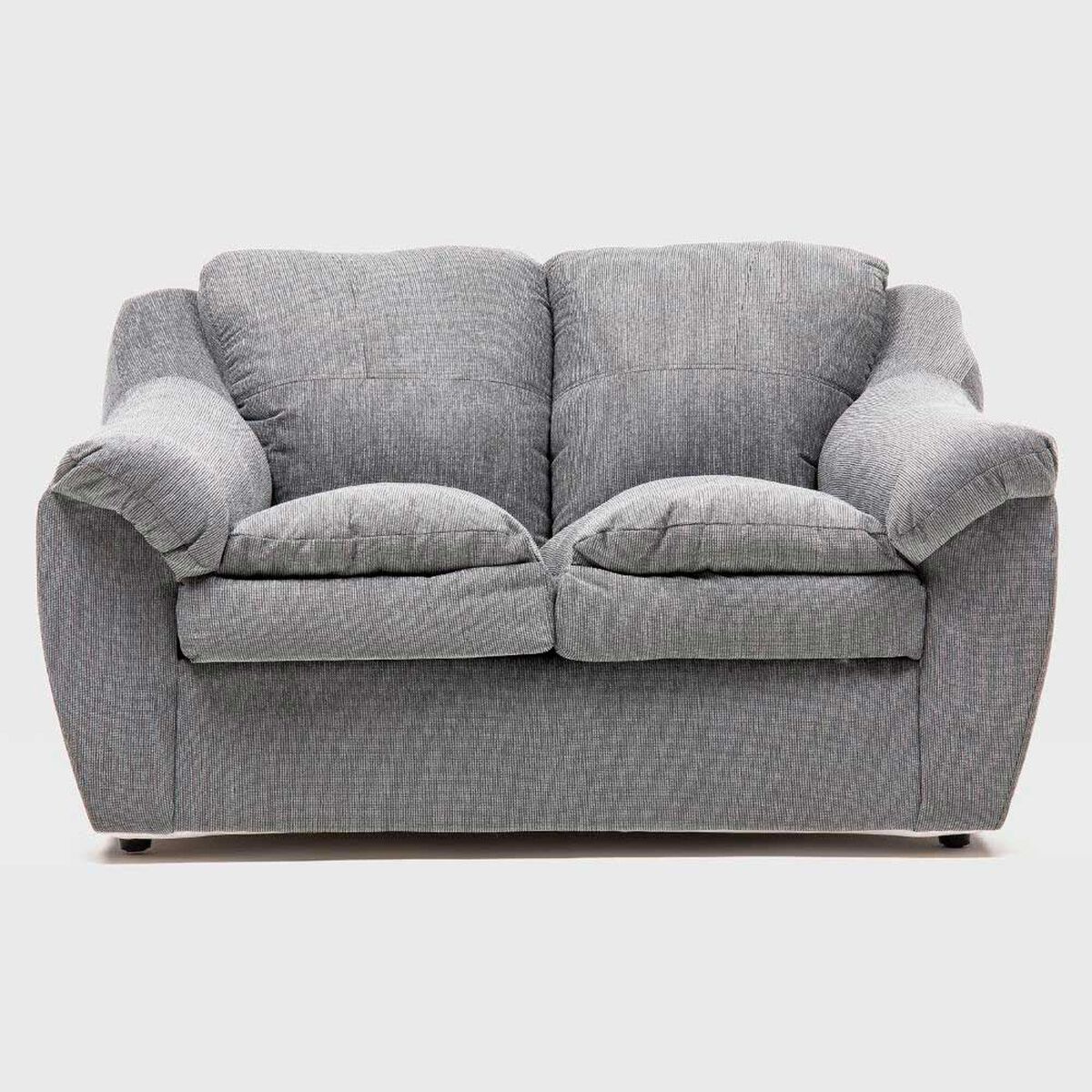 Juego de Living Cabsur Galicia Sofá 3 Cuerpos + Sofá 2 Cuerpos Chenille Gris