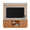 Home TV Di Poretti Design Ravenna Hasta 75" Caf&eacute; Claro