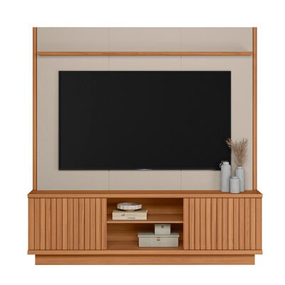 Home TV Di Poretti Design Ravenna Hasta 75" Caf&eacute; Claro