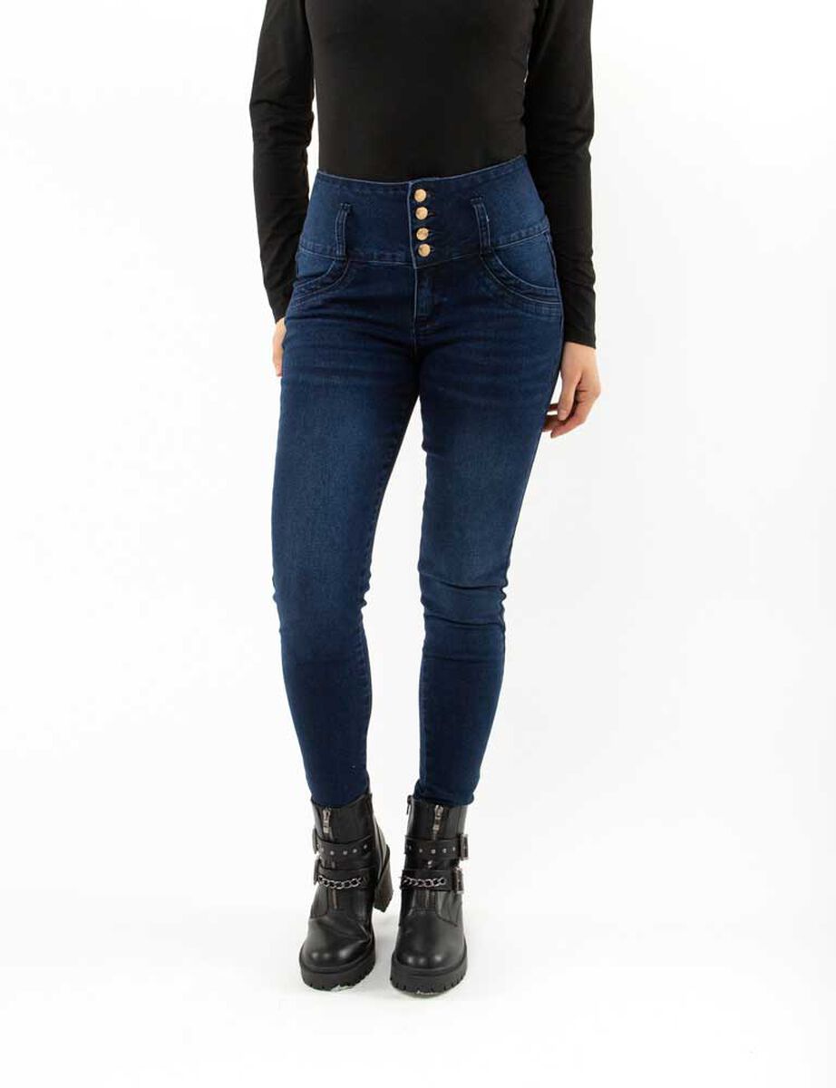 Jeans Skinny Push Up Mujer Fiorucci