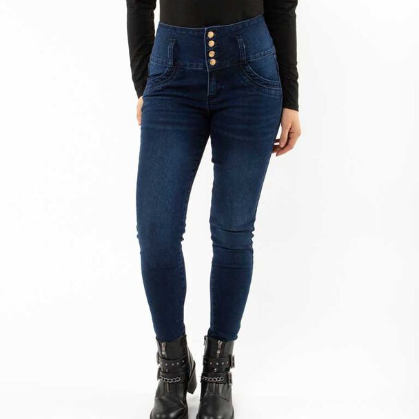 Jeans Skinny Push Up Mujer Fiorucci