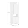 Mueble Organizador Plegable Vekkahome Plegable Blanco
