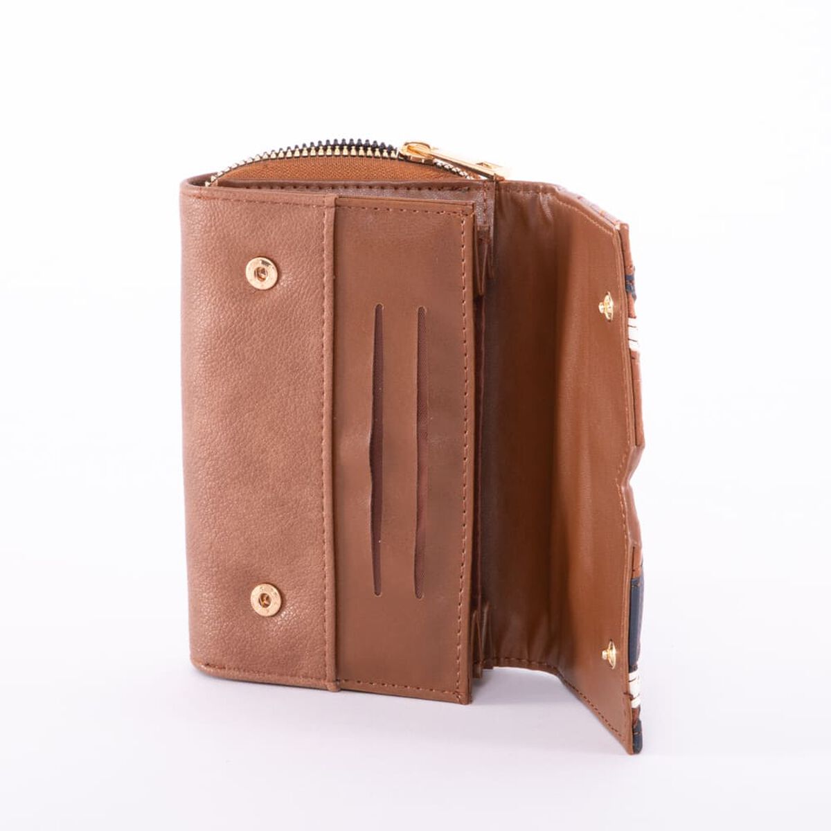 Billetera Ecocuero Camel Portman Club