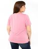 Polera Con Estampado Manga Corta Mujer Extralindas