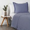 Cubrecama American Family 1,5 Plazas Piedra Azul