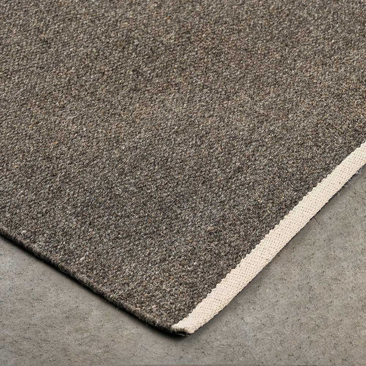 Alfombra Elements & Co Gris Lana Gris 220x290 cm