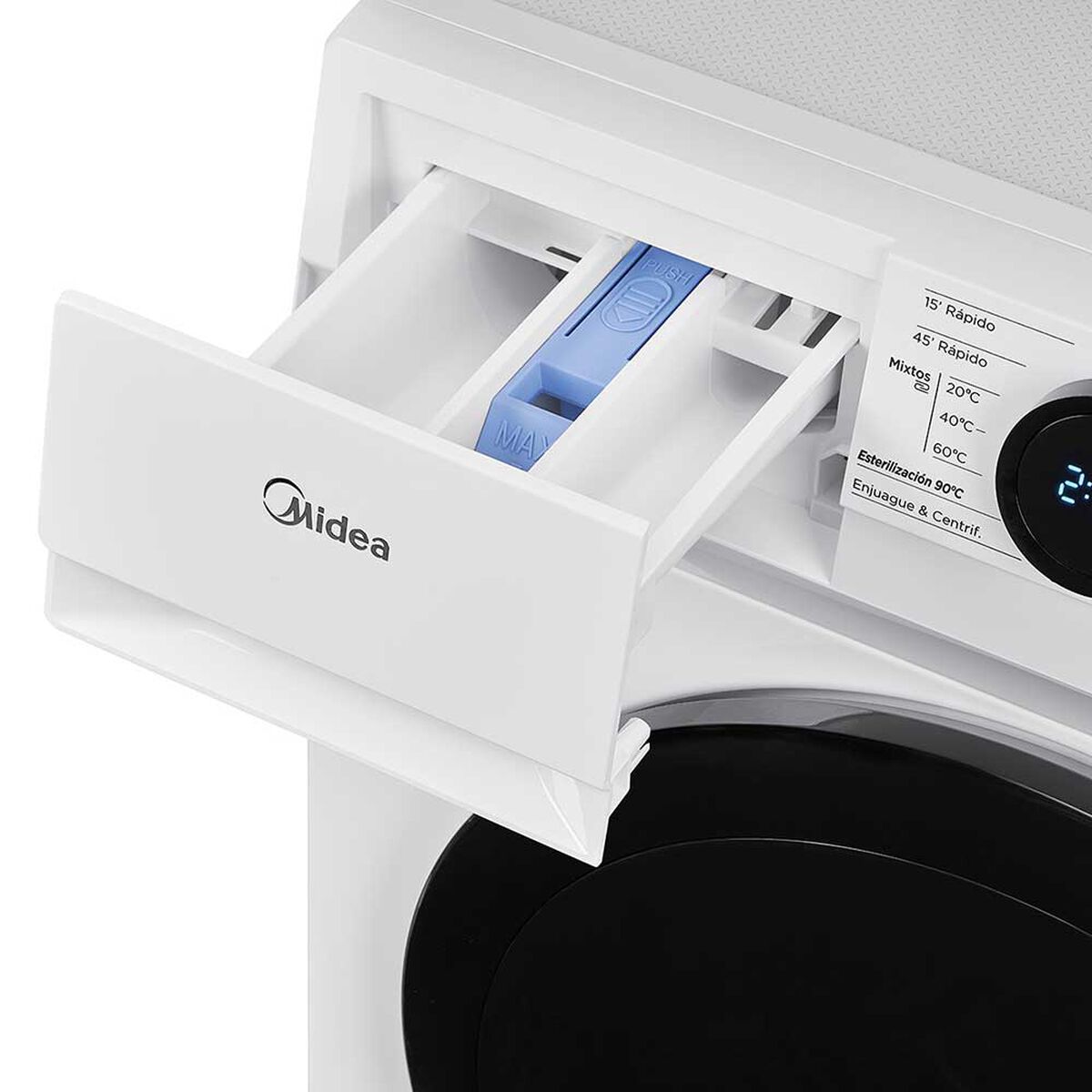 Lavadora Automática Midea MF100W125B/W 12,5 kg