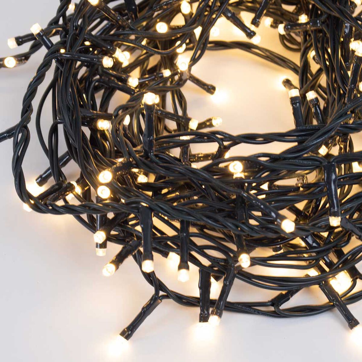Set 200 Luces LED para Árbol de Navidad Casanova Blanco Cálido