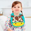 Babero de Silicona - Giraffe Multicolor Skip Hop