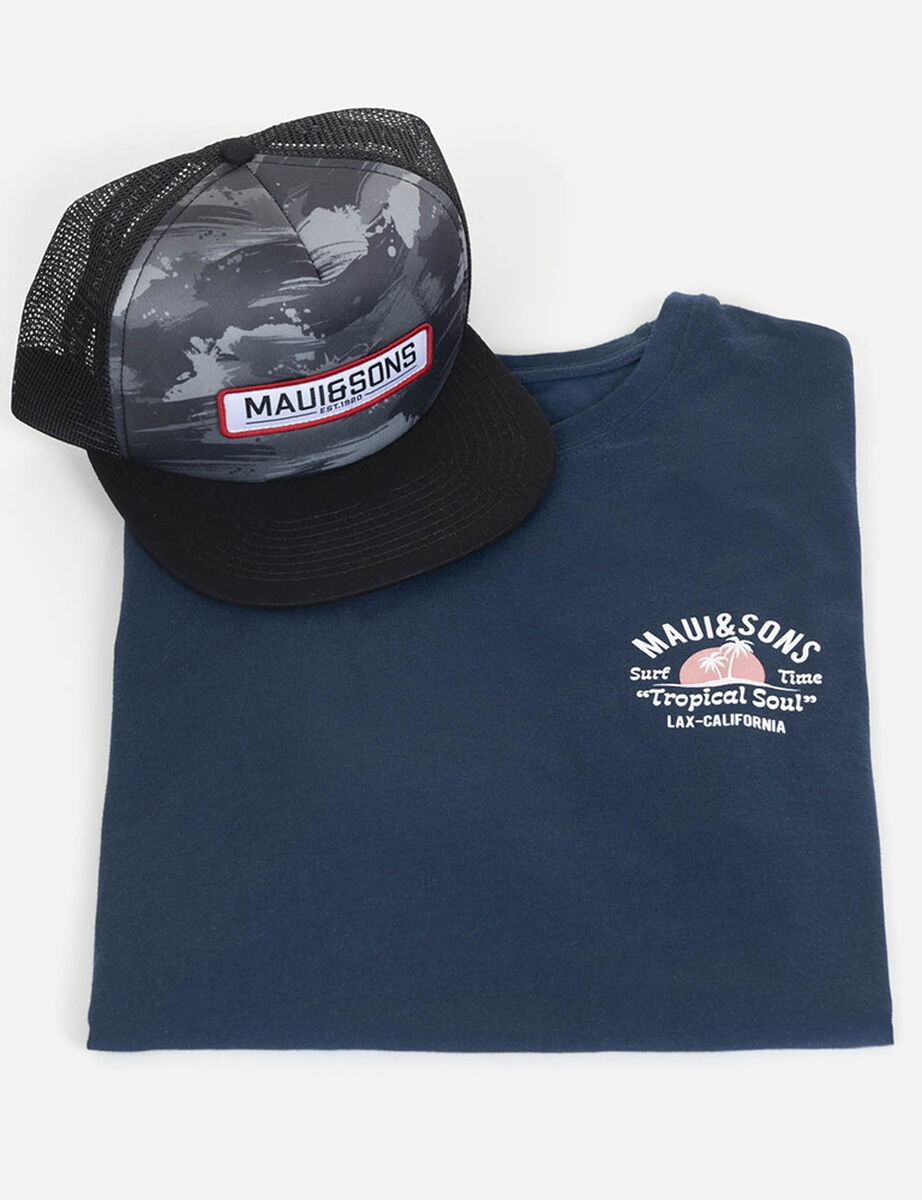 Pack Polera + Jockey Hombre Maui