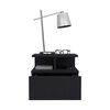 Velador Rectangular TuHome Dreams 1 Cajón Wengue