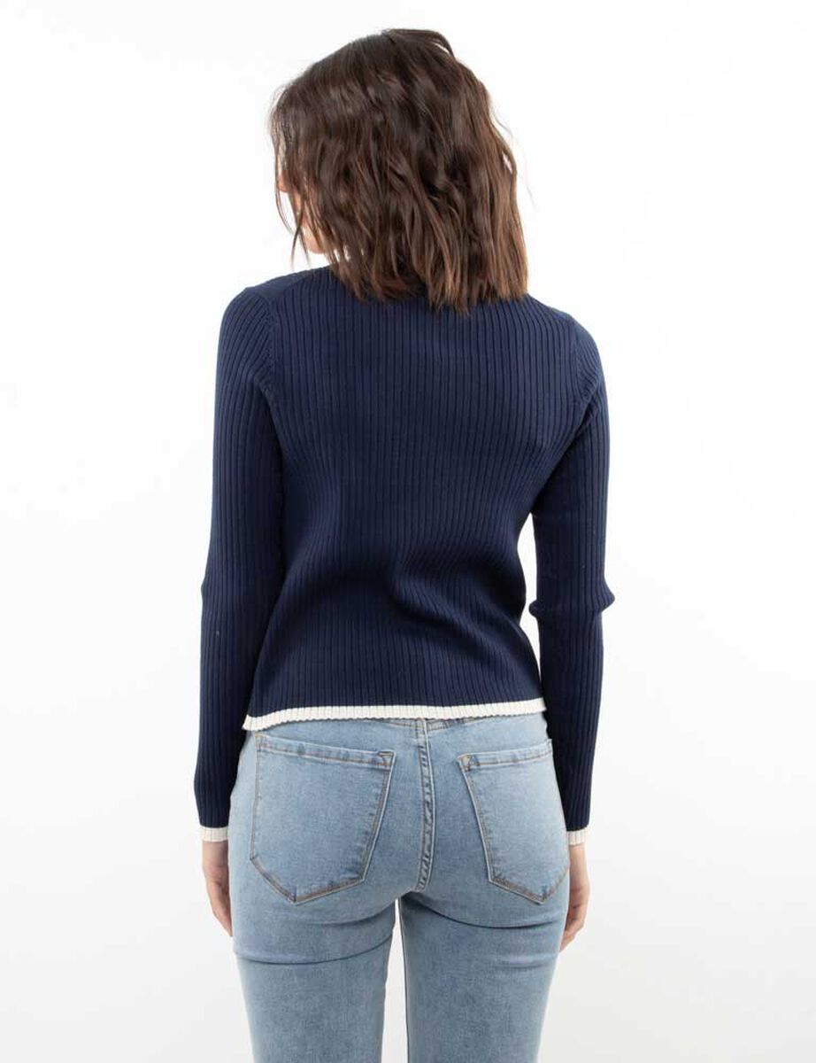 Sweater Botones Mujer Zibel