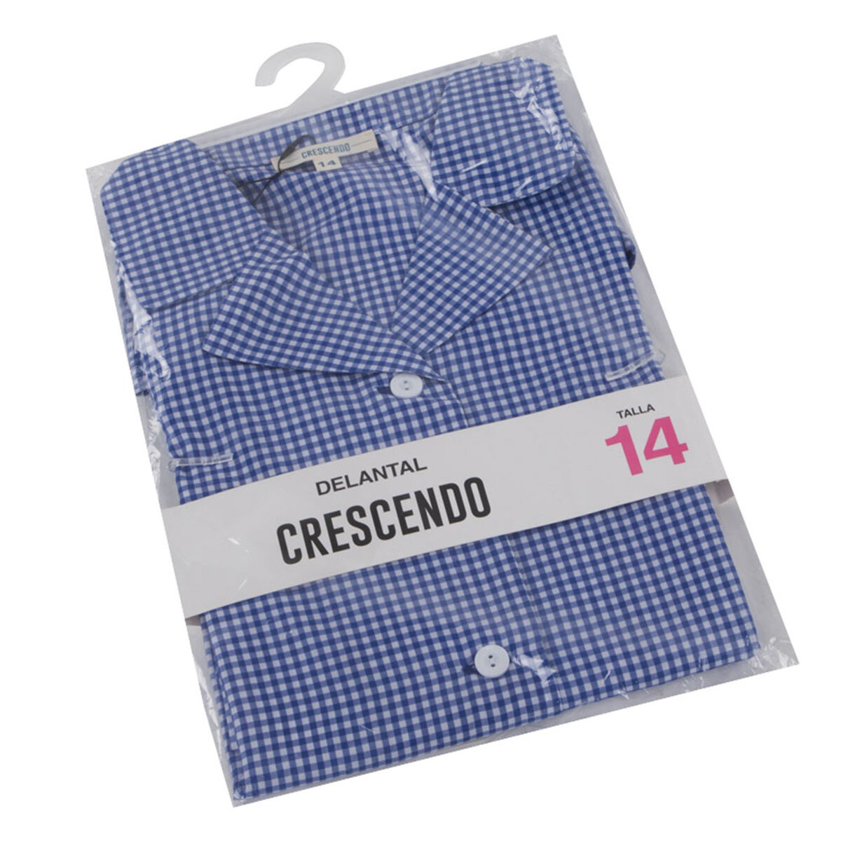 Delantal Escolar Niña Talla 6 a 14 Crescendo